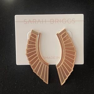 Sarah Briggs subscription earrings - BRI winged earrings